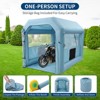 Inflatable Paint Booth | Portable Spray Shelter with 480W Blower & 3-Layer Filtration | Heavy-Duty Automotive Painting Tent for Cars - 4 of 4