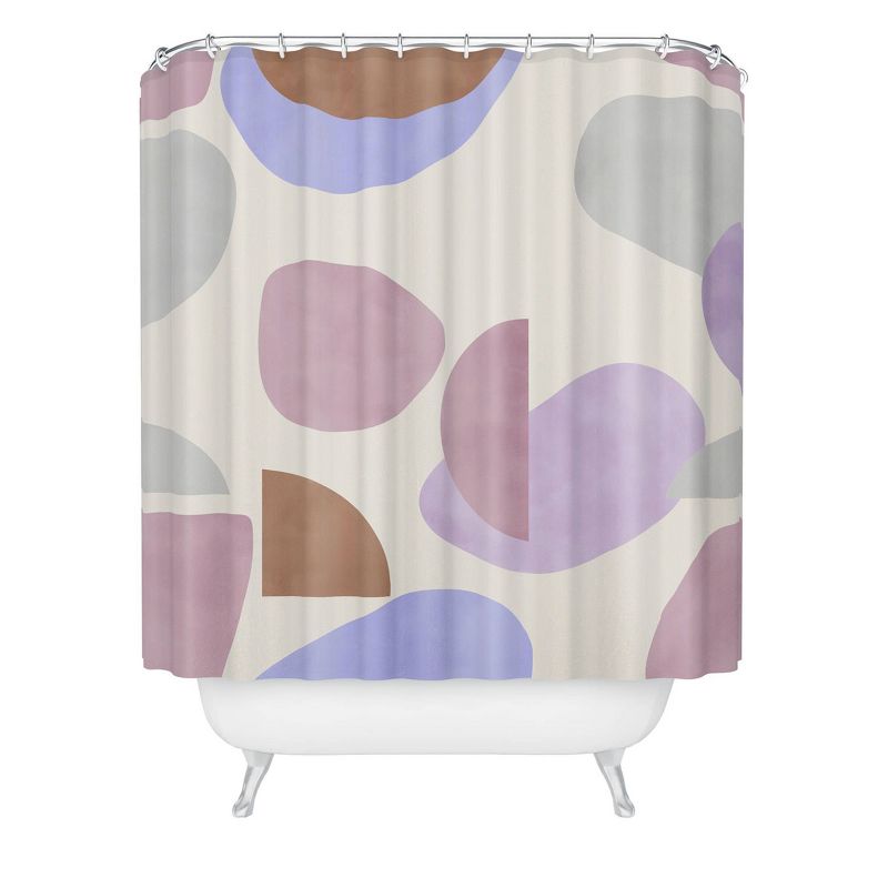 Geometric Shapes 78G Shower Curtain - Deny Designs, 1 of 5