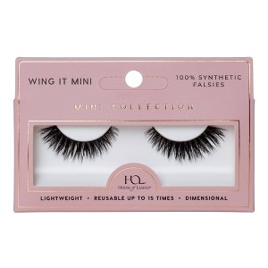 House of Lashes Wing It Mini Full Volume 100% Cruelty-Free Faux Mink Fibers False Eyelashes - 1pr - 1 of 2