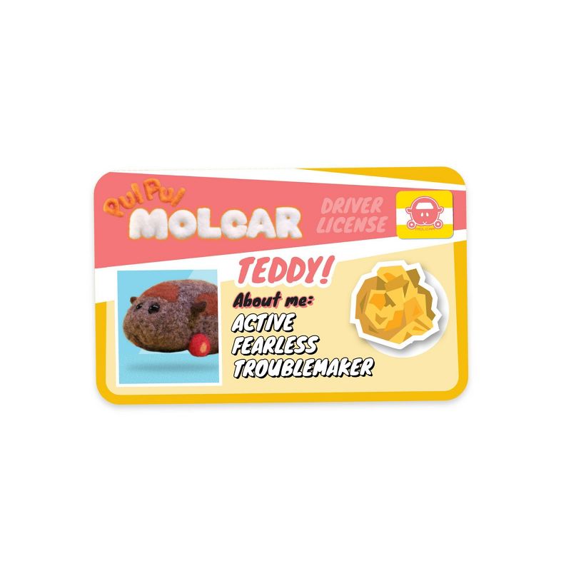 Pui Pui Molcar 11&#34; Teddy - Ultrasoft Stuffed Animal Medium Plush Toy, 6 of 10