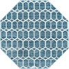 Unique Loom    Matrix Trellis Tile Area Rug - 2 of 4