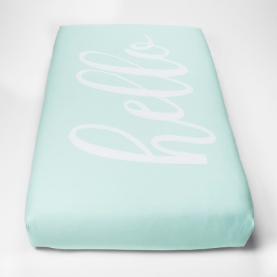 mint crib sheet