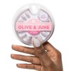 Olive & June Press-On Fake Nails - M Oval - Lavender Velvet Flowers - 42ct - 3 of 4