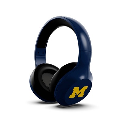 NCAA Michigan Wolverines Wireless Bluetooth Over-Ear Headphones