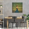 26" x 26" Metamorphosis in Blue Wood Print by Duy Huynh - iCanvas: Vintage & Contemporary Decorative Wall Art Panel - 2 of 3