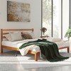ELJGET Twin Solid Wood Bed Frame with Headboard, Strong Wooden Slats, 1100 lbs Weight Support, Quiet Structure, No Box Spring Required - 3 of 4