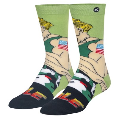 Odd Sox, Street Fighter 2 Characters Funny Crew Socks, Video Games,  Assorted