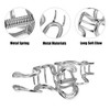 Unique Bargains Women's Metal Hair Claws 4.37"x2.2"x1.18" 1Pc - 3 of 4