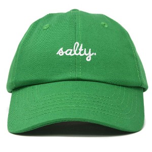 Dalix Salty Embroidered Cotton Beach Baseball Cap Adjustable Dad Hat Womens - 1 of 4