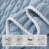 Attop 4-Pack Waffle Weave Bath Towels - Ultra Soft Microfiber Quick Dry, Super Absorbent for Spa/Gym/Travel, Durable Daily Use, 140×70cm - 4 of 4