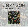Rifle Paper Co. Menagerie Peel and Stick Wallpaper: Removable Vinyl, Self-Adhesive, Floral Botanical, Multicolor, 28 Sq Ft Coverage - 4 of 4
