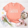 Simply Sage Market Women's Happy Easter With Heart Short Sleeve Graphic Tee - 3 of 3