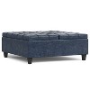 NicBex Modern Mid-Century Lift-Top Coffee Table Small Ottoman with Storage,Upholstered Square Storage Ottoman for Living Room,Bedroom - 3 of 4