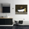 Stupell Industries Bathroom in Deco Style Canvas Wall Art - 2 of 4