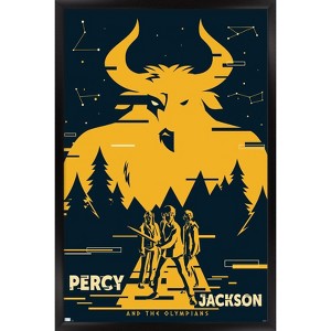 Trends International Disney Percy Jackson and The Olympians - Minotaur Group Framed Wall Poster Prints - 1 of 4