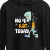 Women's - SpongeBob SquarePants - Squidward Nope Not Today Cropped Graphic Hoodie - 2 of 4