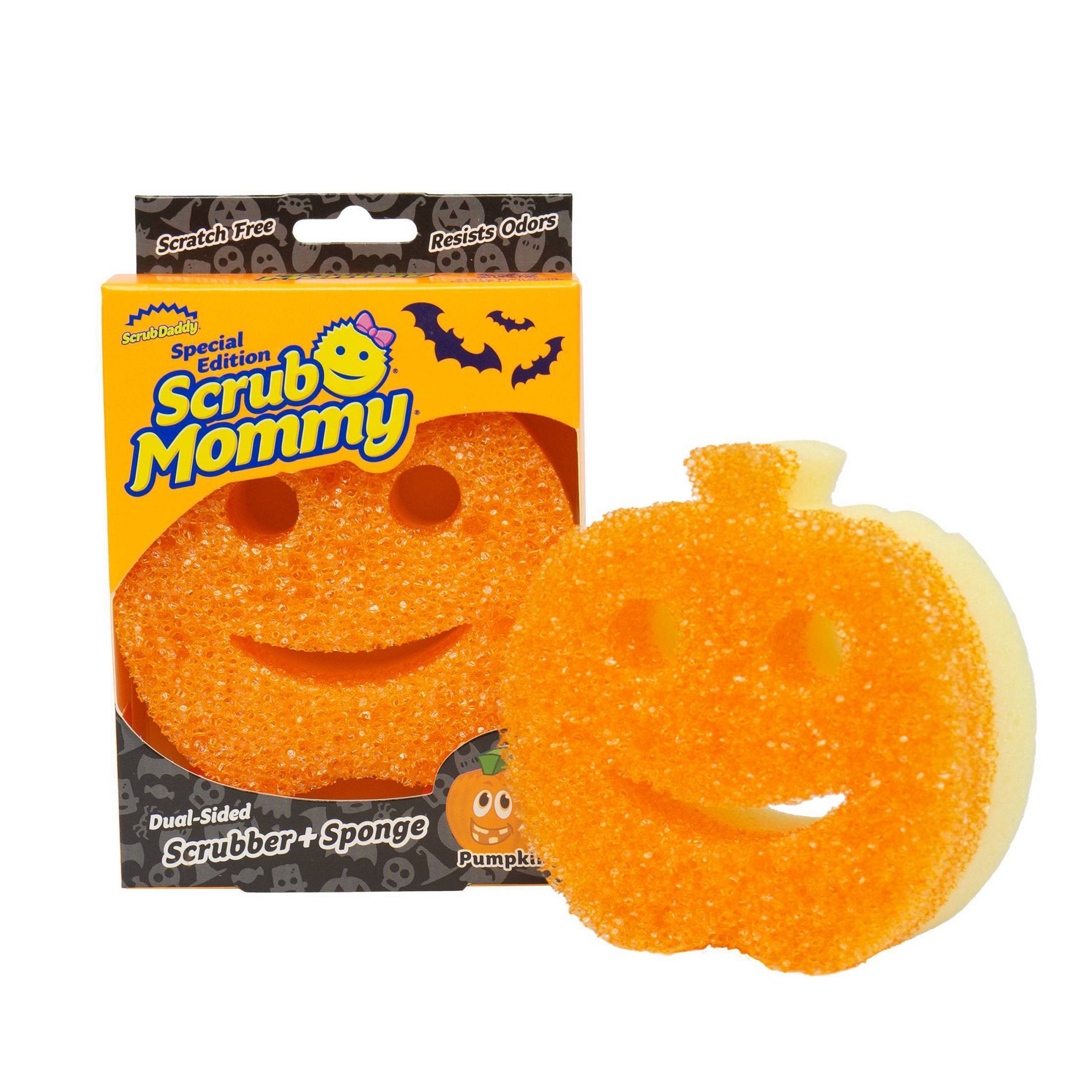 Scrub Daddy Scrub Mommy Halloween Pumpkin Scrubber Sponge