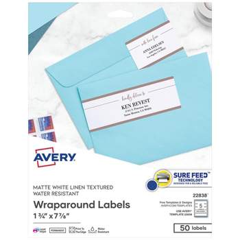 Avery Inkjet Address Label 7 7/8 x 1 3/4 22838