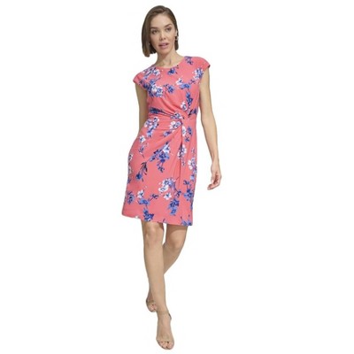 Tommy Hilfiger Womens Wild Flower Floral Mini Dress