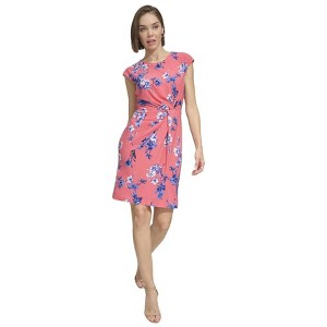 Tommy Hilfiger Womens Wild Flower Floral Mini Dress - 1 of 1