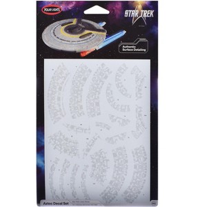 USS Cerritos NCC-75567 Aztec Decal Set "Star Trek: Lower Decks" (2020-2024) TV Series 1/1400 Scale by Polar Lights - 1 of 3