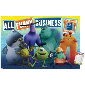 Trends International Disney Monsters at Work - Funny Business Unframed Wall Poster Prints - 1 of 4