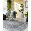 Hauteloom Asuman Living Room, Bedroom Patio Outdoor Area Rug - Traditional, Transitional - 4 of 4