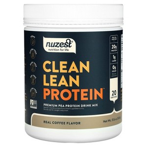 Nuzest Clean Lean Protein, Real Coffee, 17.6 oz (500 g) - 1 of 2