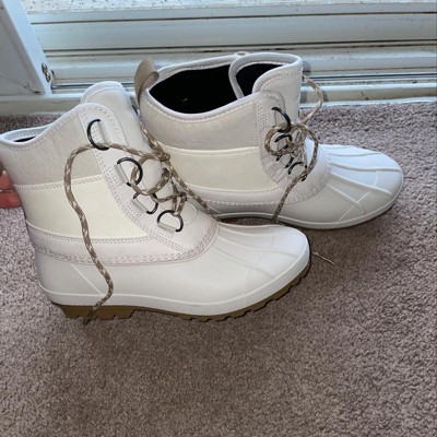 Womens duck boots outlet target