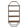 Adela Wood/metal Decorative Wall Shelf - Kate & Laurel All Things Decor :  Target