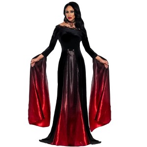 Elegant Vampire Adult Costume - 1 of 3