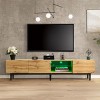 KTMBDW Modern TV Stand with Cabinets,Media Console Table for TVs, Entertainment Center for Living Room - 2 of 4