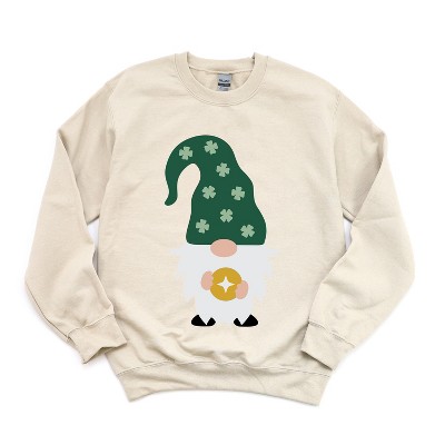 Simply Sage Market Women's Graphic Sweatshirt Coin Gnome