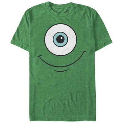 Men's Monsters Inc Mike Wazowski Eye Smile T-Shirt