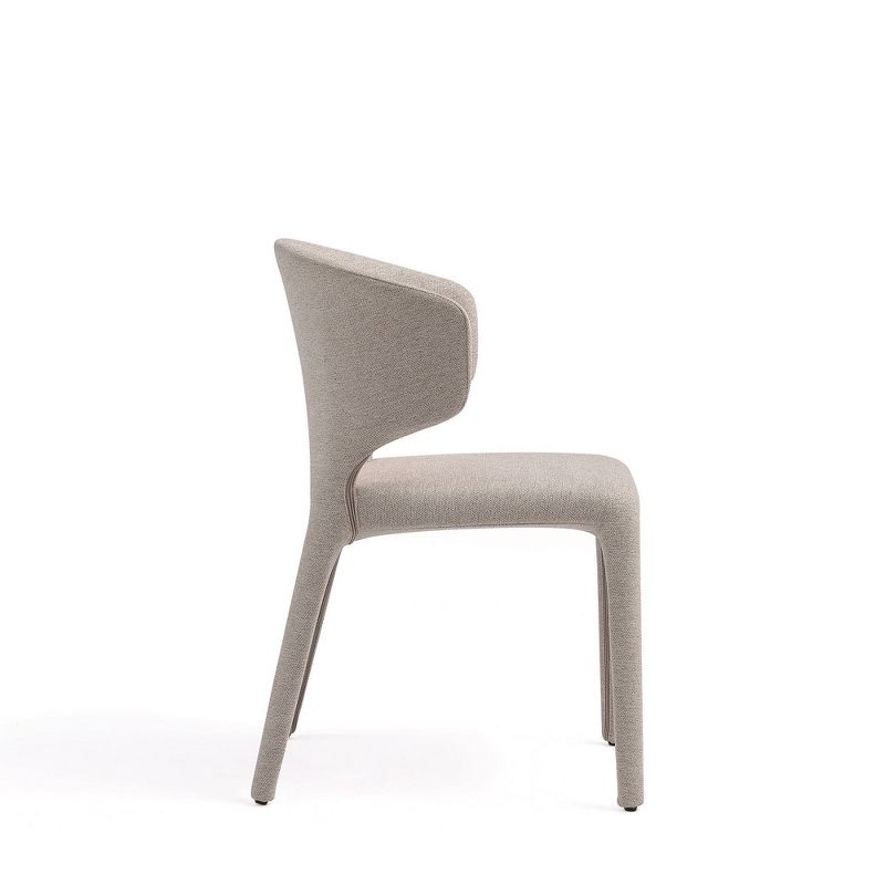 Set of 2 Conrad Modern Woven Tweed Dining Chairs - Manhattan Comfort, 6 of 12