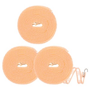Unique Bargains Nylon Windproof Adjustable Widen Clothesline 3 Pcs - 1 of 4
