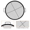 Fire Pit Cooking Grill Grate, X-Marks Fire Pit Grill Cooking Grate, Portable Camping Cookware with Handle - 3 of 4