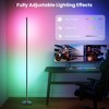 Corner Floor Lamp - Smart RGB LED Corner Lamp With App And Remote Control - Ideal For Living Rooms, Bedrooms, And Gaming Rooms - 3 of 4