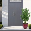 KWPZQEB Plant Pots Set of 3, Ceramic Planters with Drainage Holes, Nursery Planting Pot for Indoor Out Door Plants - 3 of 4
