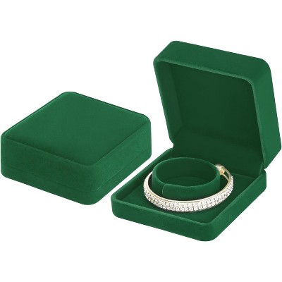 2 Pieces Boxes for Jewelry Gift, Organizer Holder for Wedding, Engagement, Proposal, Birthday and Anniversary