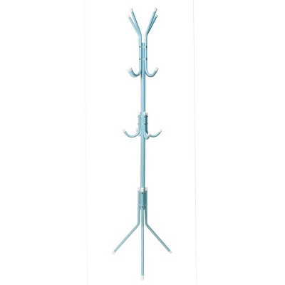 Unique Bargains Coat Clothes Jacket Hat Rack Umbrella Stand Metal Tree Hanger 69" 12 Hooks