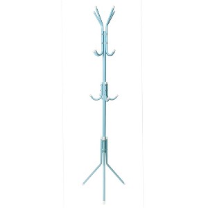 Unique Bargains Coat Clothes Jacket Hat Rack Umbrella Stand Metal Tree Hanger 69" 12 Hooks - 1 of 4