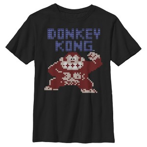 Boy's Nintendo Donkey Kong Arcade T-Shirt - 1 of 4