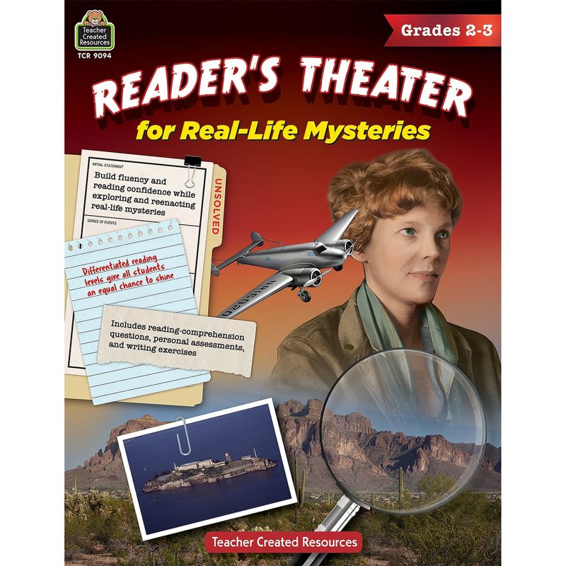 Teacher Created Resources® Readers Theater for Real-Life Mysteries, Grade 2-3, 1 of 2