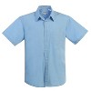 Gioberti Men's Short Sleeve Solid Dress Shirt - 2 of 3