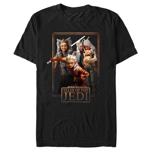 Men's Star Wars: Tales Of The Jedi Togruta Poster T-shirt - Black - 2x ...