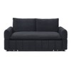 NicBex Couches for Living Room 3-Seater Sofa 3 in 1 Pull Out Couch Bed Comfy Teddy Upholstered Sofa with Chaise for Bedroom - 3 of 4
