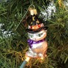 Old World Christmas 3.25 In Witch Kitten Halloween Black Hat Tree Ornaments - 3 of 3