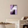 Art Remedy Fashion Fest Amethyst and Earth Combo Retro Abstract Wall Art Unframed - 2 of 4