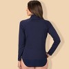 Lands' End Women's Long Sleeve Rash Guard - 3 of 4